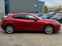 USED 2017 17 MAZDA MAZDA3 2.0 SKYACTIV-G Sport Nav Hatchback 5dr Petrol Manual Euro 6 (s/s) (121 ps) - APPLE CAR PLAY - SAT NAV - REVERSE CAMERA - HEATED SEATS - CRUISE - HEADS UP DISPLAY - P/SENSORS - BLUETOOTH - &pound;35 ROAD TAX