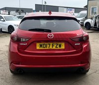 USED 2017 17 MAZDA MAZDA3 2.0 SKYACTIV-G Sport Nav Hatchback 5dr Petrol Manual Euro 6 (s/s) (121 ps) - APPLE CAR PLAY - SAT NAV - REVERSE CAMERA - HEATED SEATS - CRUISE - HEADS UP DISPLAY - P/SENSORS - BLUETOOTH - &pound;35 ROAD TAX