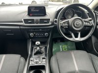 USED 2017 17 MAZDA MAZDA3 2.0 SKYACTIV-G Sport Nav Hatchback 5dr Petrol Manual Euro 6 (s/s) (121 ps) - APPLE CAR PLAY - SAT NAV - REVERSE CAMERA - HEATED SEATS - CRUISE - HEADS UP DISPLAY - P/SENSORS - BLUETOOTH - &pound;35 ROAD TAX
