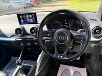 USED 2017 67 AUDI Q2 1.4 TFSI S-LINE NAV SUV 5 DOOR *APPLE CAR PLAY*SAT NAV*DAB*REAR PARKING SENSORS*18 INCH ALLOYS*AUDI DRIVE SELECT MODE*AIR CONDITIONING*CRUISE CONTROL*REAR SPOILER*BRAND NEW MOT AND SERVICE*CAM BELT REPLACED AUGUST 2022*