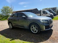 USED 2017 67 AUDI Q2 1.4 TFSI S-LINE NAV SUV 5 DOOR *APPLE CAR PLAY*SAT NAV*DAB*REAR PARKING SENSORS*18 INCH ALLOYS*AUDI DRIVE SELECT MODE*AIR CONDITIONING*CRUISE CONTROL*REAR SPOILER*BRAND NEW MOT AND SERVICE*CAM BELT REPLACED AUGUST 2022*
