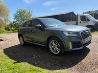 USED 2017 67 AUDI Q2 1.4 TFSI S-LINE NAV SUV 5 DOOR *APPLE CAR PLAY*SAT NAV*DAB*REAR PARKING SENSORS*18 INCH ALLOYS*AUDI DRIVE SELECT MODE*AIR CONDITIONING*CRUISE CONTROL*REAR SPOILER*BRAND NEW MOT AND SERVICE*CAM BELT REPLACED AUGUST 2022*