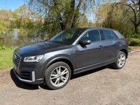 USED 2017 67 AUDI Q2 1.4 TFSI S-LINE NAV SUV 5 DOOR *APPLE CAR PLAY*SAT NAV*DAB*REAR PARKING SENSORS*18 INCH ALLOYS*AUDI DRIVE SELECT MODE*AIR CONDITIONING*CRUISE CONTROL*REAR SPOILER*BRAND NEW MOT AND SERVICE*CAM BELT REPLACED AUGUST 2022*