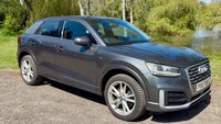 USED 2017 67 AUDI Q2 1.4 TFSI S-LINE NAV SUV 5 DOOR *APPLE CAR PLAY*SAT NAV*DAB*REAR PARKING SENSORS*18 INCH ALLOYS*AUDI DRIVE SELECT MODE*AIR CONDITIONING*CRUISE CONTROL*REAR SPOILER*BRAND NEW MOT AND SERVICE*CAM BELT REPLACED AUGUST 2022*