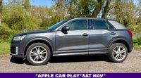 USED 2017 67 AUDI Q2 1.4 TFSI S-LINE NAV SUV 5 DOOR *APPLE CAR PLAY*SAT NAV*DAB*REAR PARKING SENSORS*18 INCH ALLOYS*AUDI DRIVE SELECT MODE*AIR CONDITIONING*CRUISE CONTROL*REAR SPOILER*BRAND NEW MOT AND SERVICE*CAM BELT REPLACED AUGUST 2022*