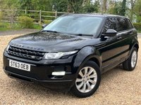 USED 2014 63 LAND ROVER RANGE ROVER EVOQUE 2.2 SD4 Pure Tech 4WD Euro 5 (s/s) 5dr 2 owners+Sat Nav+Revers Camera