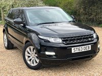 USED 2014 63 LAND ROVER RANGE ROVER EVOQUE 2.2 SD4 Pure Tech 4WD Euro 5 (s/s) 5dr 2 owners+Sat Nav+Revers Camera