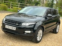 USED 2014 63 LAND ROVER RANGE ROVER EVOQUE 2.2 SD4 Pure Tech 4WD Euro 5 (s/s) 5dr 2 owners+Sat Nav+Revers Camera