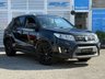 USED 2018 SUZUKI VITARA 1.6 Kuro SUV 5dr Petrol Manual Euro 6 (s/s) (120 ps) Finished in COSMOS BLACK PEARL with DARK GREY CLOTH TRIM. If you're looking for an affordable car with a high driving position that's good fun to drive, this Vitara is a great choice. Features include, Sat Nav, Rear View Camera, DAB Radio, B/Tooth, Alloys, Cruise Control and much more. Just Serviced.