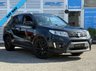 USED 2018 67 SUZUKI VITARA 1.6 Kuro SUV 5dr Petrol Manual Euro 6 (s/s) (120 ps) Finished in COSMOS BLACK PEARL with DARK GREY CLOTH TRIM. If you're looking for an affordable car with a high driving position that's good fun to drive, this Vitara is a great choice. Features include, Sat Nav, Rear View Camera, DAB Radio, B/Tooth, Alloys, Cruise Control and much more. Just Serviced.