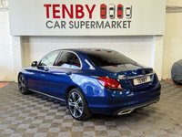 USED 2019 69 MERCEDES-BENZ C-CLASS 1.5 C200 MHEV EQ Boost Sport (Premium) Saloon 4dr Petrol G-Tronic+ Euro 6 (s/s) (198 ps) FHTD SEATS+17"ALLOYS+AMB LIGHTS