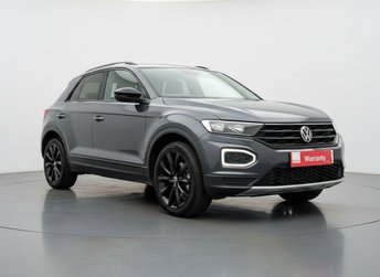 2021 VOLKSWAGEN T-ROC 1.5 TSI EVO Black Edition SUV 5dr Petrol Manual Euro 6 (s/s) (150 ps) &pound;14480.00