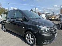 USED 2020 70 MERCEDES-BENZ VITO 2.1 114 CDI Premium Crew Van Double Cab 5dr Diesel Manual RWD L2 Euro 6 (s/s) (LWB) (136 ps) 1 OWNER PRICE INCLUDES VAT !!! 1 OWNER FRESH MOT + SERVICE !!!