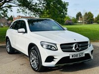 USED 2018 18 MERCEDES-BENZ GLC 2.1 GLC220d AMG Line (Premium) SUV 5dr Diesel G-Tronic+ 4MATIC Euro 6 (s/s) (170 ps) LEATHER+PANROOF+SAT NAV+ULEZ