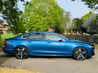 USED 2019 19 VOLVO S90 2.0h T8 Twin Engine 10.4kWh R-Design Pro Saloon 4dr Petrol Plug-in Hybrid Auto AWD Euro 6 (s/s) (390 ps) LEATHER+SAT NAV+CAMERA+ULEZ