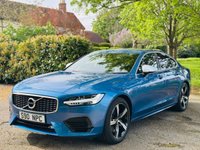 USED 2019 19 VOLVO S90 2.0h T8 Twin Engine 10.4kWh R-Design Pro Saloon 4dr Petrol Plug-in Hybrid Auto AWD Euro 6 (s/s) (390 ps) LEATHER+SAT NAV+CAMERA+ULEZ