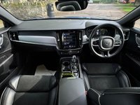 USED 2019 19 VOLVO S90 2.0h T8 Twin Engine 10.4kWh R-Design Pro Saloon 4dr Petrol Plug-in Hybrid Auto AWD Euro 6 (s/s) (390 ps) LEATHER+SAT NAV+CAMERA+ULEZ