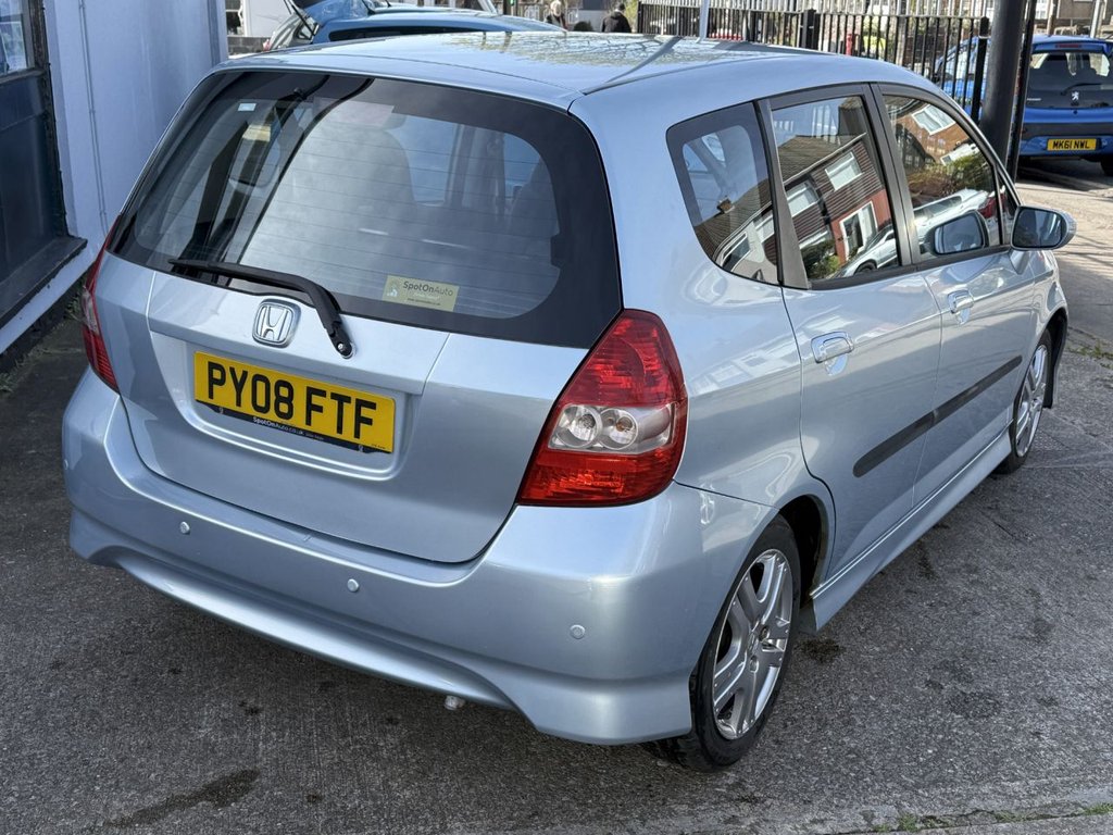 USED 2008 08 HONDA JAZZ 1.4 i-DSI Sport Hatchback 5dr Petrol CVT-7 (139 g/km, 82 bhp) AUTO+PARKING SENSORS+HISTORY