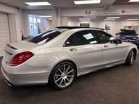 USED 2015 65 MERCEDES-BENZ S-CLASS 5.5 S63L V8 AMG Saloon 4dr Petrol SpdS+7GT Euro 6 (s/s) (585 ps) UK DELIVERY FLAT FEE &pound;250 (SUBJECT TO DEAL) *OVER 100 IMAGES ON OUR WEBSITE*BESPOKE FINANCE ARRANGED*PART EXCHANGE WELCOME*ALL VEHICLES HPI CLEAR