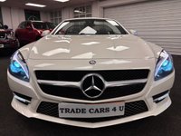 USED 2014 14 MERCEDES-BENZ SL 3.5 SL350 AMG Sport Convertible 2dr Petrol G-Tronic Euro 5 (s/s) (306 ps) UK DELIVERY FLAT FEE &pound;250 (SUBJECT TO DEAL) *OVER 100 IMAGES ON OUR WEBSITE*BESPOKE FINANCE ARRANGED*PART EXCHANGE WELCOME*ALL VEHICLES HPI CLEAR