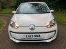 USED 2013 13 VOLKSWAGEN UP! 1.0 Move up! Hatchback 5dr Petrol ASG Euro 5 (60 ps) 1 RETIRED LADY OWNER 4 MONTHS OLD-WITH ONLY 21,000 MILES // STUNNING SERVICE HISTORY X11 SERVICE STAMPS//CAMBELT RENEWED AT 13,200 MILES//REAR PARKING SENSORS//SATNAV//BLUETOOTH//AIRCON//REMOTE LOCKING  1 RETIRED LADY OWNER 4 MONTHS OLD-WITH ONLY 21,000 MILES // STUNNING SERVICE HISTORY X11 SERVICE STAMPS//CAMBELT RENEWED AT 13,200 MILES//REAR PARKING SENSORS//SATNAV//BLUETOOTH//AIRCON//REMOTE LOCKING