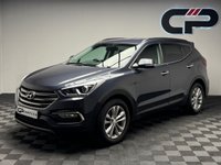USED 2016 16 HYUNDAI SANTA FE 2.2 CRDi Blue Drive Premium SUV 5dr Diesel Auto 4WD Euro 6 (s/s) (200 ps) REV CAM|SAT NAV|INFINITY SOUND
