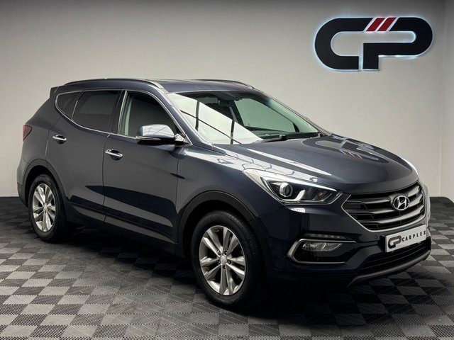 View our Hyundai Santa FE 2.2 CRDi Blue Drive Premium SUV 5dr Diesel Auto 4WD Euro 6 (s/s) (200 ps)