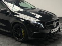 USED 2014 64 MERCEDES-BENZ GLA 2.0 GLA45 AMG SUV 5dr Petrol SpdS DCT 4MATIC Euro 6 (s/s) (360 ps) AERO|WHITE BUCKETS|REV CAM
