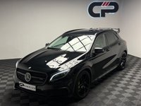 USED 2014 64 MERCEDES-BENZ GLA 2.0 GLA45 AMG SUV 5dr Petrol SpdS DCT 4MATIC Euro 6 (s/s) (360 ps) AERO|WHITE BUCKETS|REV CAM