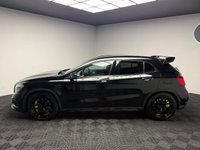 USED 2014 64 MERCEDES-BENZ GLA 2.0 GLA45 AMG SUV 5dr Petrol SpdS DCT 4MATIC Euro 6 (s/s) (360 ps) AERO|WHITE BUCKETS|REV CAM