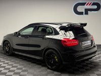 USED 2014 64 MERCEDES-BENZ GLA 2.0 GLA45 AMG SUV 5dr Petrol SpdS DCT 4MATIC Euro 6 (s/s) (360 ps) AERO|WHITE BUCKETS|REV CAM