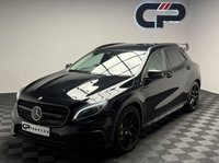 USED 2014 64 MERCEDES-BENZ GLA 2.0 GLA45 AMG SUV 5dr Petrol SpdS DCT 4MATIC Euro 6 (s/s) (360 ps) AERO|WHITE BUCKETS|REV CAM