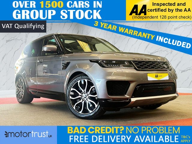 View our Land Rover Range Rover Sport 2.0 P400e 13.1kWh HSE Silver SUV 5dr Petrol Plug-in Hybrid Auto 4WD Euro 6 (s/s) (404 ps)