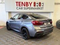 USED 2018 18 BMW X6 3.0 30d M Sport SUV 5dr Diesel Auto xDrive Euro 6 (s/s) (258 ps) 20"ALLOYS+HTD STR+F&R HTD SEATS