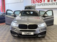 USED 2018 18 BMW X6 3.0 30d M Sport SUV 5dr Diesel Auto xDrive Euro 6 (s/s) (258 ps) 20"ALLOYS+HTD STR+F&R HTD SEATS