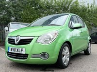 USED 2011 11 VAUXHALL AGILA 1.2 VVT SE MPV 5 Door Petrol Automatic Euro 5 (94 ps) PLEASE CALL BOB 07850 519099