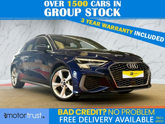 2023 AUDI A3 1.5 TFSI 35 S LINE SPORTBACK 5DR PETROL MANUAL EURO 6 S... photo
