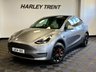 USED 2024 24 TESLA MODEL Y (Dual Motor) Long Range SUV 5dr Electric Auto 4WDE (384 bhp) **DUE IN THIS WEEK* SUPER RARE SPEC! QUICKSILVER PAINT (&pound;2600 OPTION) ENHANCED AUTOPILOT, 20'' INDUCTION ALLOYS, WHITE PREMIUM LEATHER, PANORAMIC GLASS SUNROOF, GROK AI, RYZEN CHIP, TESLA WARRANTY TILL 2028, HEAT PUMP, LONG RANGE, DUAL MOTOR, STUNNING EXAMPLE