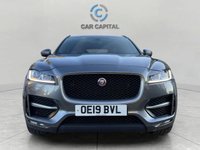USED 2019 19 JAGUAR F-PACE 2.0 D180 R-Sport SUV 5dr Diesel Auto AWD Euro 6 (s/s) (180 ps) WARRANTY+ULEZ+SERVICE HISTORY+HPI