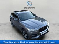 USED 2019 19 JAGUAR F-PACE 2.0 D180 R-Sport SUV 5dr Diesel Auto AWD Euro 6 (s/s) (180 ps) WARRANTY+ULEZ+SERVICE HISTORY+HPI