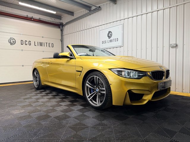 2018 18 BMW M4 3.0 BiTurbo Convertible 2dr Petrol DCT Euro 6 (s/s) (431 ps)