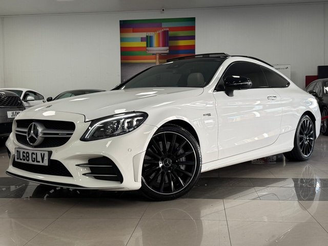 2018 68 Mercedes-Benz C-Class 3.0 C43 V6 AMG (Premium Plus) Coupe 2dr Petrol G-Tronic+ 4MATIC Euro 6 (s/s) (390 ps)
