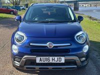 USED 2016 16 FIAT 500X 1.4 MultiAir Cross Plus SUV 5dr Petrol Manual Euro 6 (s/s) (140 ps) **VENEZIA BLUE**CRUISE CONTROL**HALF LEATHER SEATS**
