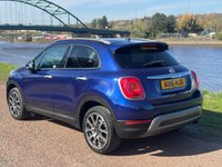 USED 2016 16 FIAT 500X 1.4 MultiAir Cross Plus SUV 5dr Petrol Manual Euro 6 (s/s) (140 ps) **VENEZIA BLUE**CRUISE CONTROL**HALF LEATHER SEATS**