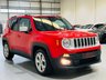 USED 2016 16 JEEP RENEGADE 1.6 MultiJetII Limited SUV 5dr Diesel Manual Euro 6 (s/s) (120 ps) Colorado Red | Black Leather Interior | Heated Seats + Steering Wheel | Sat Nav | Bluetooth Media | Low Road Tax