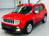USED 2016 16 JEEP RENEGADE 1.6 MultiJetII Limited SUV 5dr Diesel Manual Euro 6 (s/s) (120 ps) Colorado Red | Black Leather Interior | Heated Seats + Steering Wheel | Sat Nav | Bluetooth Media | Low Road Tax