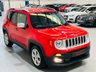 USED 2016 16 JEEP RENEGADE 1.6 MultiJetII Limited SUV 5dr Diesel Manual Euro 6 (s/s) (120 ps) Colorado Red | Black Leather Interior | Heated Seats + Steering Wheel | Sat Nav | Bluetooth Media | Low Road Tax