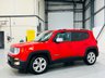 USED 2016 16 JEEP RENEGADE 1.6 MultiJetII Limited SUV 5dr Diesel Manual Euro 6 (s/s) (120 ps) Colorado Red | Black Leather Interior | Heated Seats + Steering Wheel | Sat Nav | Bluetooth Media | Low Road Tax