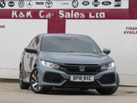 USED 2018 18 HONDA CIVIC 1.0 VTEC Turbo SE Hatchback 5dr Petrol CVT Euro 6 (s/s) (126 ps) 