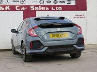 USED 2018 18 HONDA CIVIC 1.0 VTEC Turbo SE Hatchback 5dr Petrol CVT Euro 6 (s/s) (126 ps) 